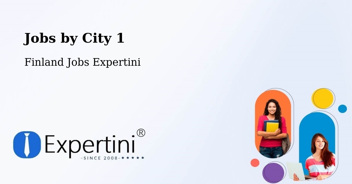 City Jobs in Finland - Expertini